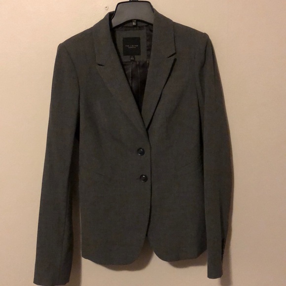The Limited Jackets & Blazers - Dark Grey Limited Blazer